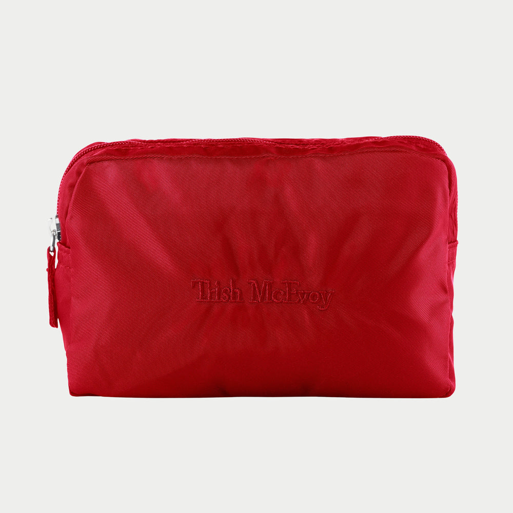 Red Nylon Pouch