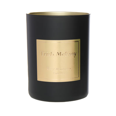 Black Wild Blueberry Vanilla Scented Candle