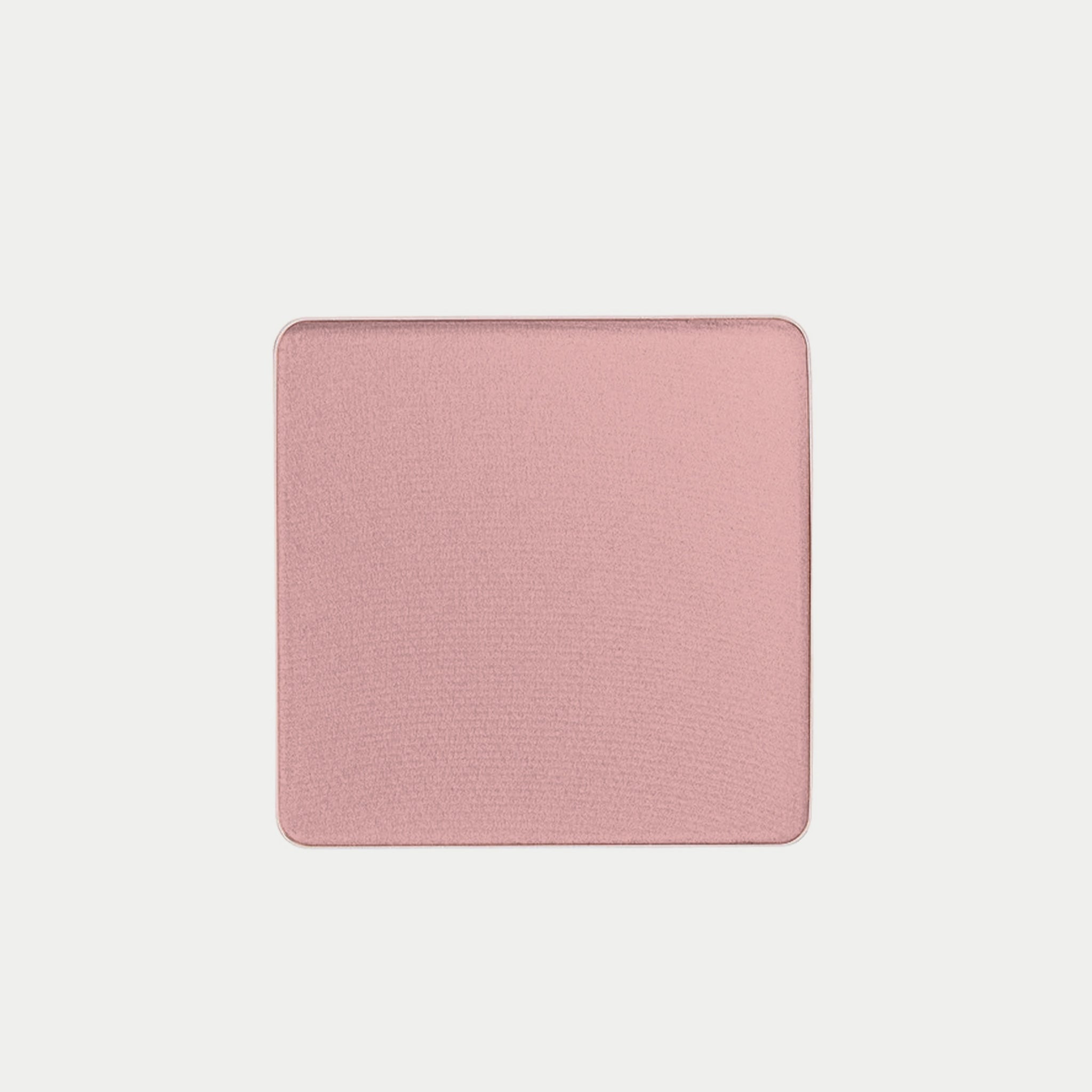 Pink square fabric swatch on a light gray background