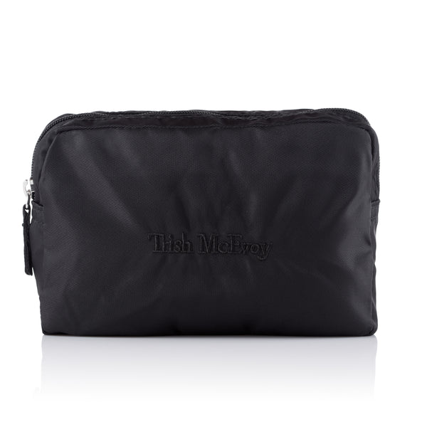 ThreeTwoOne Nylon Makeup Bag - Black