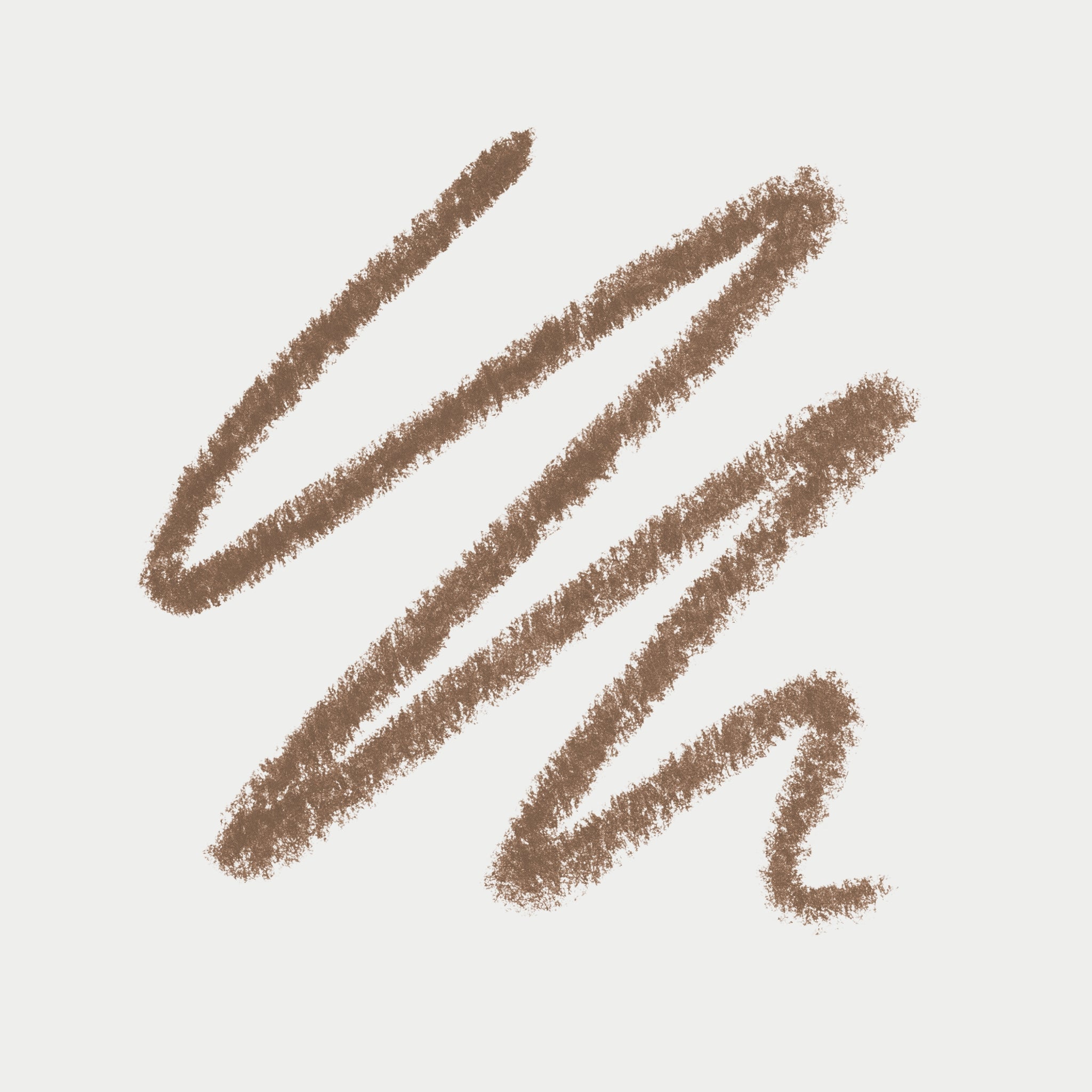 color blonde pencil strokes on a light gray background