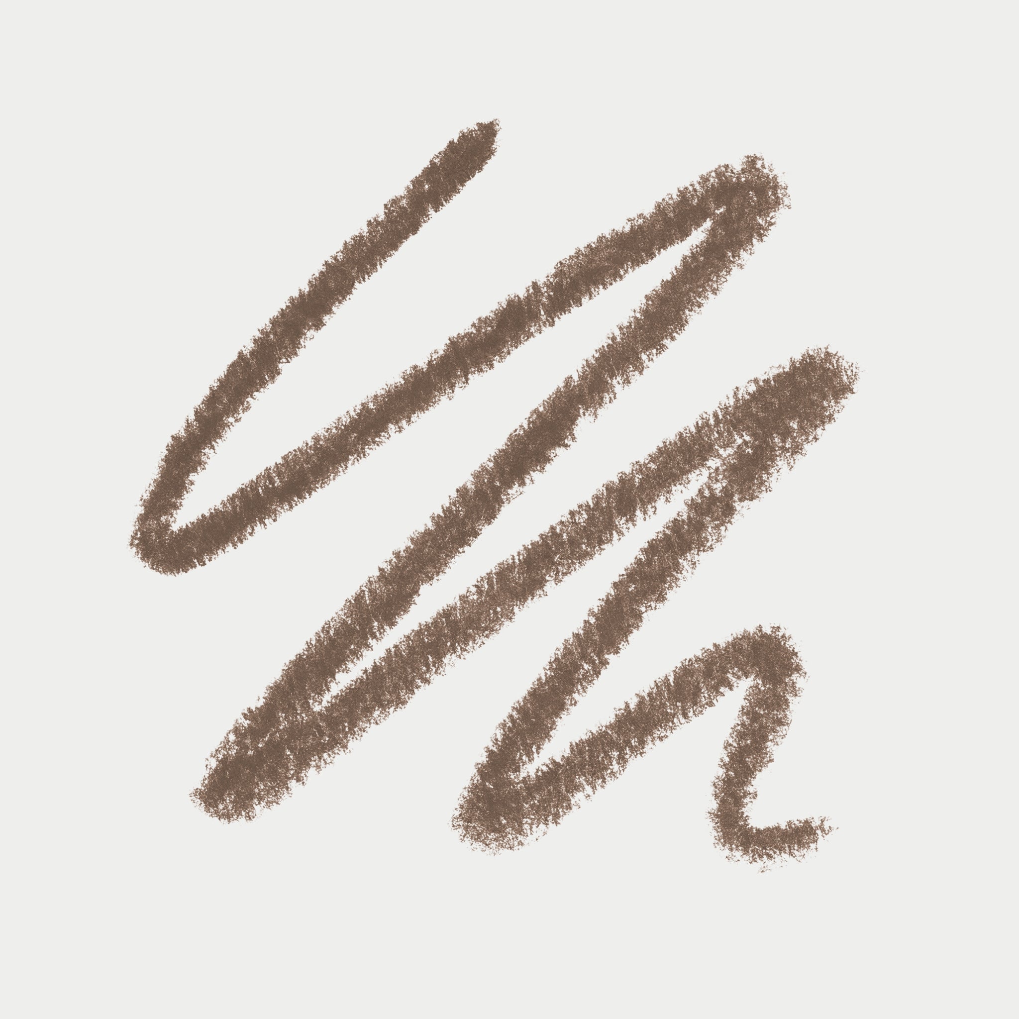 color deep blonde pencil strokes on a light gray background