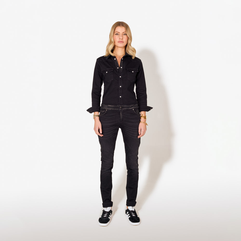 Sadie the Boiler Suit in Dark Days