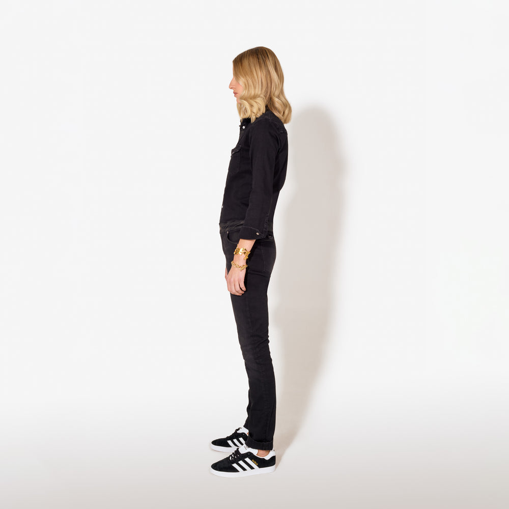 Sadie the Boiler Suit in Dark Days